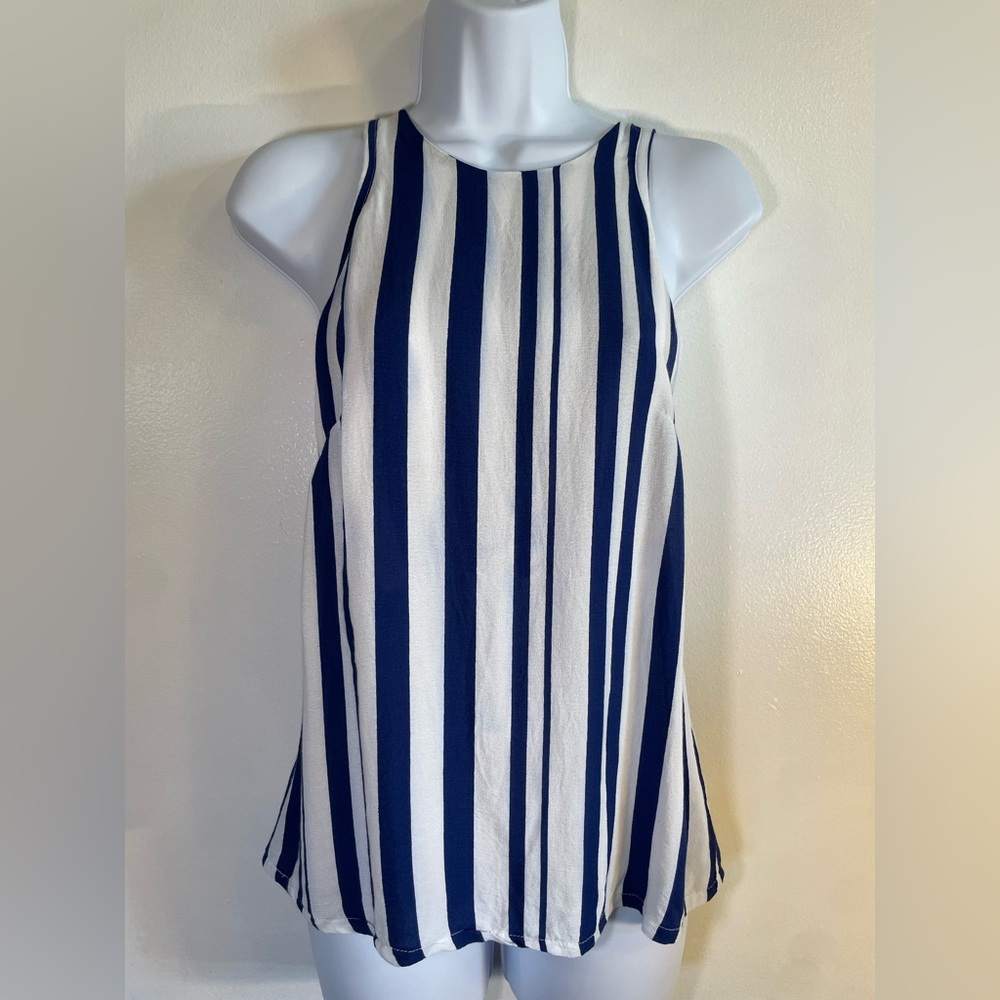 Ava Sky Fighting Eel Blouse XS